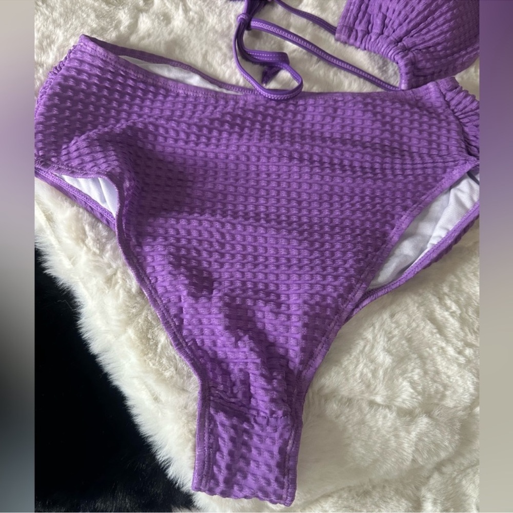 Purple Halter Bikini Set - Picture 12 of 15